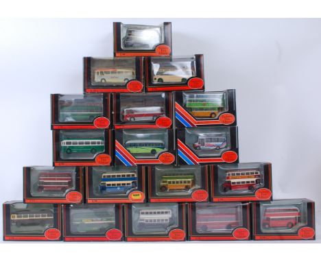 EFE; 18x Exclusive First Editions ( EFE ) 1:76 scale diecast model buses, each within the original boxes. 