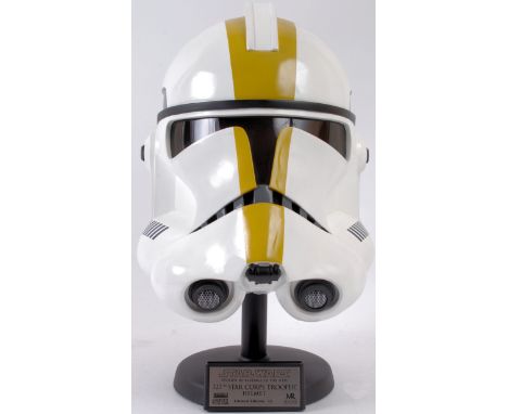 MASTER REPLICAS 1:1 SCALE STAR WARS HELMET; Revenge Of The Sith Episode III Star Wars 327th Star Corps Trooper Helmet. Fantas