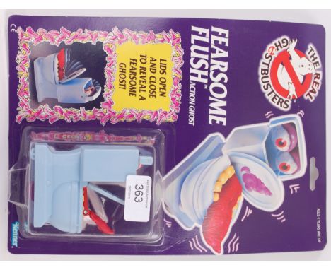 THE REAL GHOSTBUSTERS; An original Kenner The Real Ghostbusters carded action figure ' Fearsome Flush ', unopened within the 
