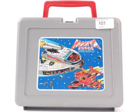 MANTA FORCE; Original retro Bluebird Manta Force themed lunchbox, complete with the original flask. 