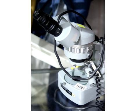 Binocular microscope, by Kyowa Optical, model SDZ-PL. P&amp;P Group 3 (£25+VAT for the first lot and £5+VAT for subsequent lo