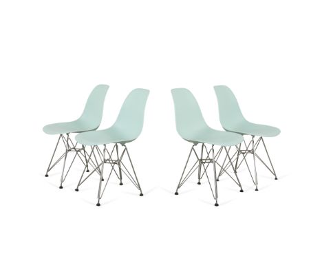 Charles Eames (American, 1907-1978) &amp; Ray Eames (American, 1912-1988) for Herman Miller, United States. Set of four mid-c
