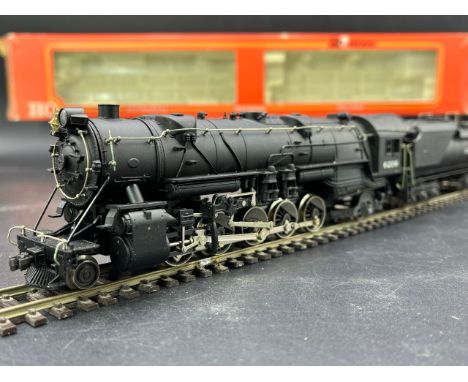 HO gauge Rivarossi 1255 Class S1 2-10-2 6206 of the Baltimore & Ohio Railroad, Tested Runner(450g)Plastic tray in good condit