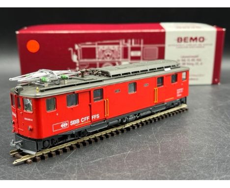 Bemo HOm 1:87 scale SBB BrÃ¼nig electric loco (Triple bogie) DCC boxed and Tested Runner(300g)Bemo 1246 436 SBB BrÃ¼nig Deh 1