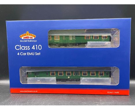 Bachmann Branchline 31-490 Class 410 4BEP 4-car EMU 7003 in BR green with small yellow panels, - Not tested so not to disturb