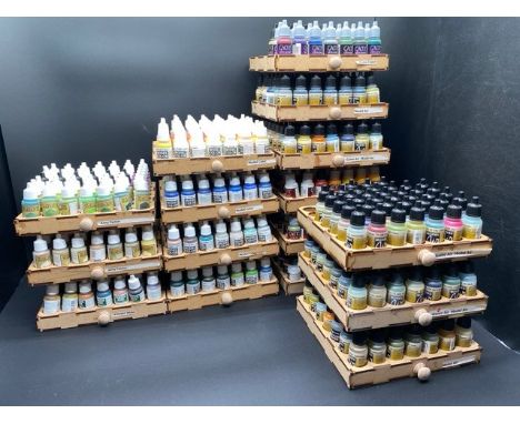 Over 600 Modelling Paints New and Partly Used.  (27000g)Game Air, Model Air, Game Color, Model Colour, Army Painter Warpaint 