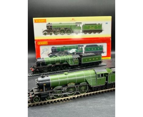 Two Hornby OO gauge LNER Steam Locomotives in Boxes, both Tested Runners(1100g)Hornby R2405 Class A1 4-6-2 1470 "Great Northe