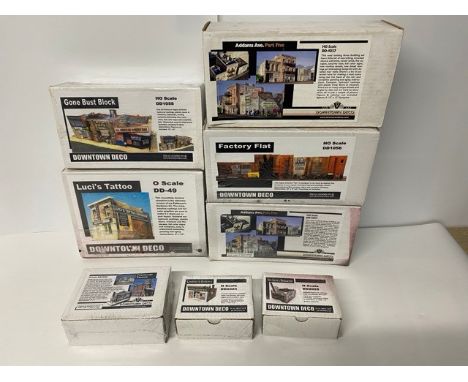 4 Sealed MiniArt Building/Diorama Kits - Germany Pharmacy Ruin, Ruined Church, Ruined German House w/Base & German Pharmacy R