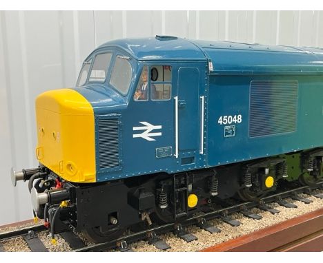 5 inch gauge Class 45 'The Royal Marines' 45048 in pristine condition Dual Battery operated model of a Diesel Electric Class 