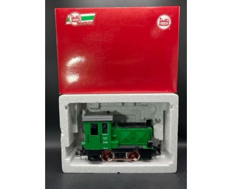 G-Scale LGB 92490 Henschel 0-4-0 Diesel Loco in Green #92490 electric with original box, Tested Runner(1450g) Condition Repor