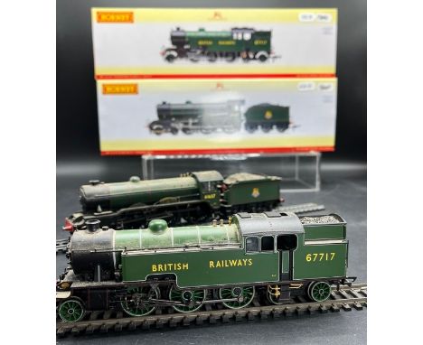 Two 'OO' gauge Boxed Hornby Steam Locomotives, both Tested Runners(1000g)Hornby R2959 Thompson L1 Class 2-6-4T 67717 in BR Ap