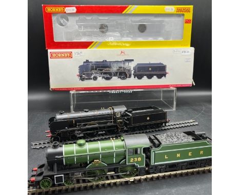 Two DCC 'OO' gauge Boxed Hornby Steam Locomotives(900g)Hornby R3296X LNER D49/2 4-4-0 'The Burton' in LNER Green - DCC Fitted