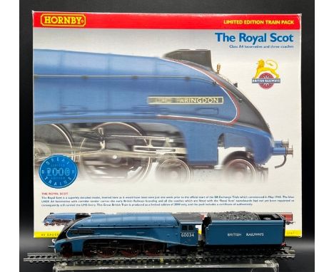 Hornby R2167 The Royal Scot (A4 Class - Lord Faringdon) 60034 train pack, Tested Non-Runner(1200G)Certificate & InstructionsI