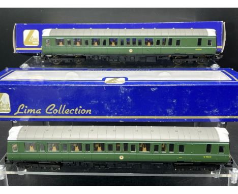 Two Boxed OO Lima Railcars, each Tested Runners(1100g)Lima L204617 Class 121 W55026 in BR green with small yellow panelsLima 