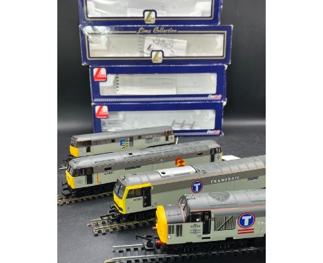 Four Boxed OO Lima Diesel/Electric Locomotives, Two Tested Runners(1800g)Lima L204932 Class 37 37906 'Star of the East' in Tr