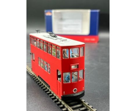 Bachmann Branchline CE00608 Tram car in red, Boxed, tested Runner with lights (200g) With clam-shell packaging instructions a