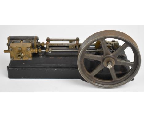 Stuart S50 live steam single cylinder engine, length 22cm
