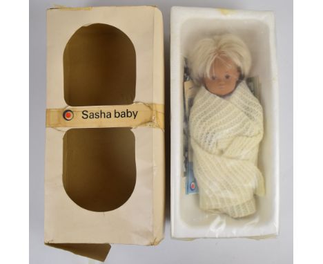 Sasha Baby doll in clothing set 'Woolly' 4-602, in original box