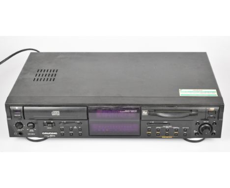 Grundig Fine Arts MDC65 Minidisc and CD player, serial number 022002508.