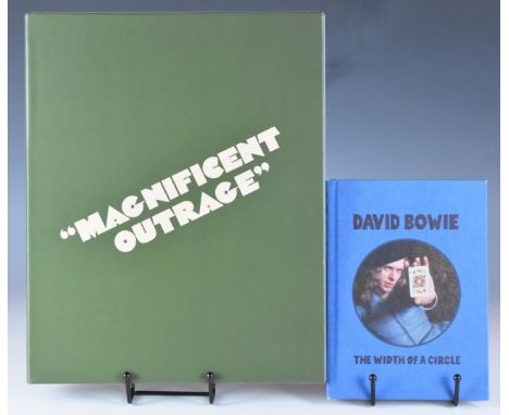 Two David Bowie CD box sets comprising Divine Symmetry four CD and one Blu-ray disc set with book and The Width of a Circle h