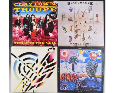 Nine New Wave / Post Punk / Punk / Synth LPs including Acca (Assa) 'Heart Russian Rock/New Wave, After the Fire, Claytown Tro