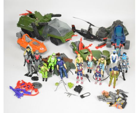 Fifteen Palitoy GI Joe / Action Force figures comprising Buzzer, Laser Viper, Dial Tone, Snow Serpent, Monkey Wrench, Wild Bi