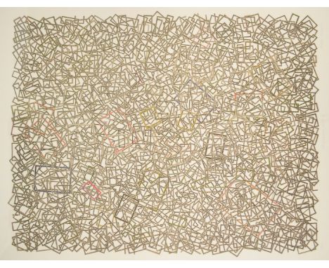 Alex Dipple (British, born 1967) limited edition (1/50) abstract colour print Chihuahua Puppy signed, titled and numbered to 
