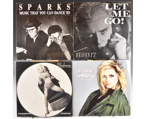 Approximately eighty five Post Punk / New Wave / New Romantics 12" singles including Madonna, Heaven 17, Debbie Harry, Sparks