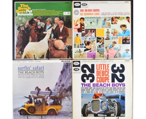 Fifteen 1960's Surf / Rock / Pop / Rock 'n' Roll LPs including Beach Boys LPs Little Deuce Coupe, Surfin' Safari, Pet Sounds,