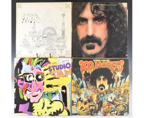Six Rock / Prog Rock / Jazz Rock LPs comprising Frank Zappa 200 Motels (UDF 50003) with booklet, Studio Tan (LP-S-68-16) and 