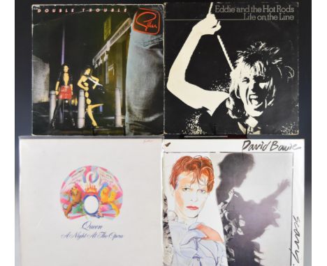 Approximately forty two New Wave / Punk / Post Punk / Rock / Pop LPs to include Queen A Night At The Opera, David Bowie Scary