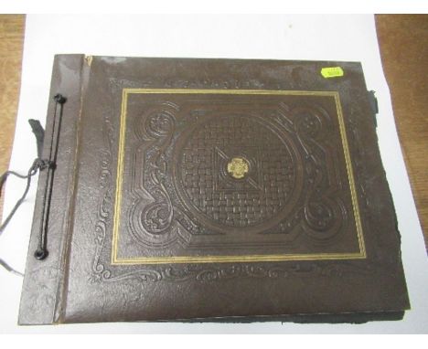 World War 2, a photograph album entitled "Army Life" 28 June 43 to 26 April 46, containing images of various training camps a