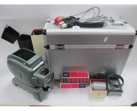 Leitz Prado Slide Projector, plus accessories, (cased).