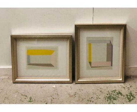 Two Giclée prints by Emma Lawrenson 62.5cm x 51.5cm