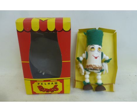 A 1980s Pelham Puppet of a leek, based on a Ladybird book.