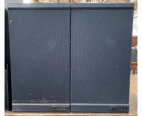A pair of Mission model 700 speakers 