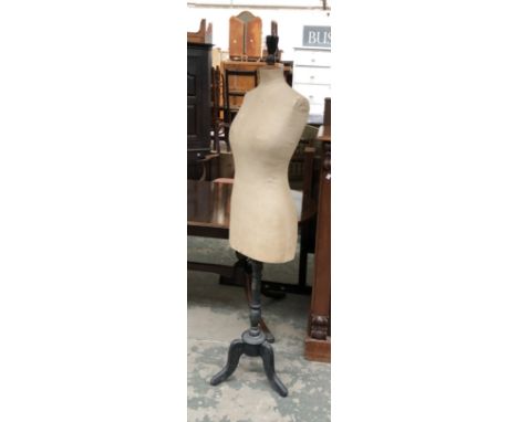 A vintage dress makers mannequin by Stockman, 165cmH 