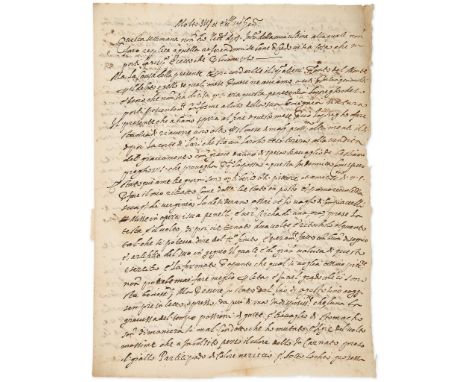 Niccolò da Poggibonsi, - a Pisan merchant, writing to Ottaviano de’ Medici  a Pisan merchant, writing to Ottaviano de  Medici