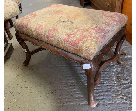 Tapestry footstool
