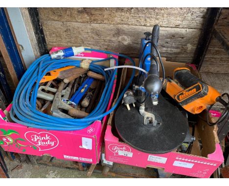 Triton electric sander, Scheppach band saw together with various other tools ## pat tested ##