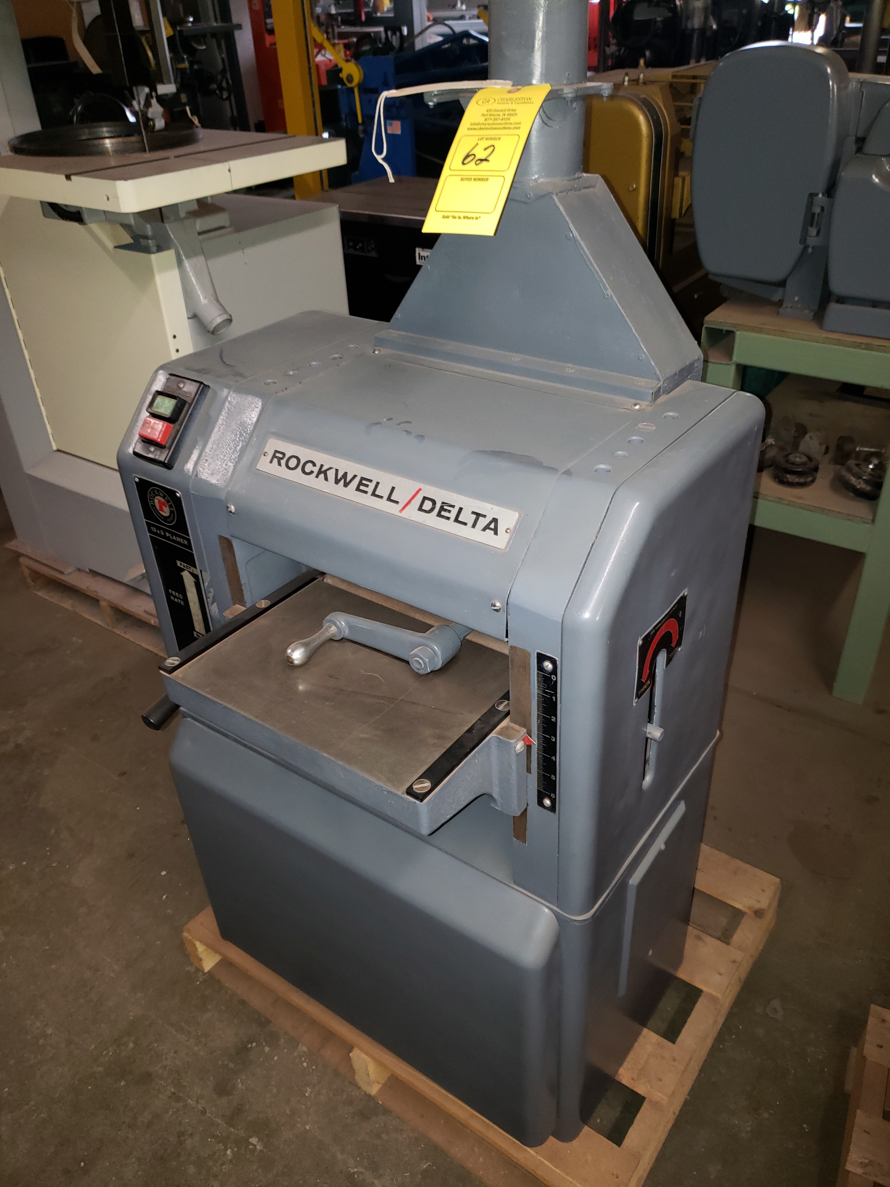 ROCKWELL/DELTA PLANER SFC8023 SERIES22140 13 X 6 3HP/1PH
