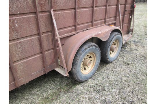 18 Trail Rite Ta 5th Wheel Stock Trailer 1991 Rubber Mats