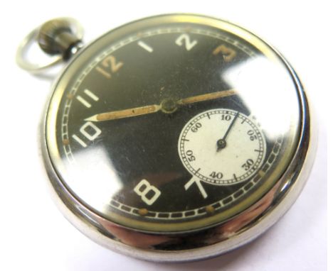 British Military Issue General Service Time Piece (GSTP). Marked on the back G.S.T.P 305995 with Arrow mark