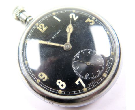 British Military Issue General Service Time Piece (GSTP) . Marked on the back G.S.T.P. N645 with Arrow mark