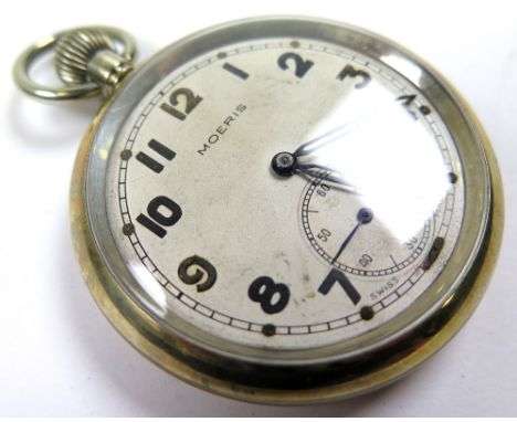 Moeris British Military Issue General Service Time Piece (GSTP). Marked on the back G.S.T.P 317102 with Arrow mark