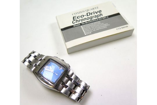 citizen eco drive square face