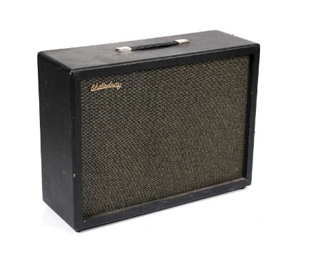A Dallas Arbiter Shaftesbury Model 519 guitar amplifier (for restoration), 1960s, with two channels, twin inputs, tremolo foo