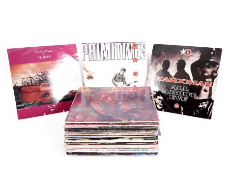 A collectors' bundle of mixed 80s &amp; 90s Rock, Pop and Electro LPs and 12" singles, artists to include: Sade; All About Ev