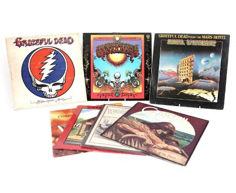 Grateful Dead LPs, to include: From the Mars Hotel; Vintage Dead; The Workingman's Dead; Steal Your Face; Wake of the Flood; 