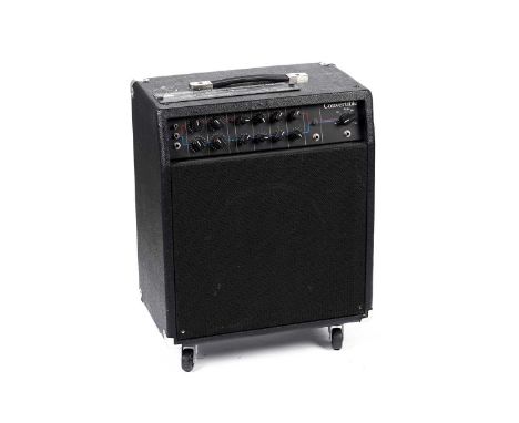 A Seymour Duncan Convertible 100-Watt guitar amplifier, with power switching between 5 and 100 Watts.